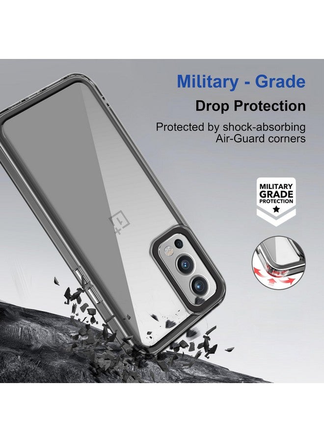 ZAPCASE غطاء خلفي من زابكيس لجهاز OnePlus Nord 2 5G | متوافق مع غطاء خلفي لجهاز OnePlus Nord 2 5G | غطاء مع حماية للكاميرا | (TPU + PC | أسود شفاف) - Image 3