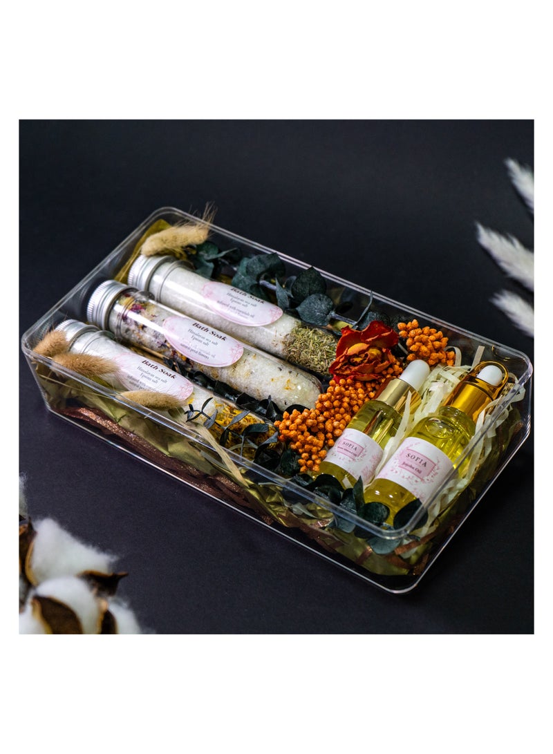   صوفيا طبيعة مجموعة باث بليس من فلورال إيسينس - Image 5