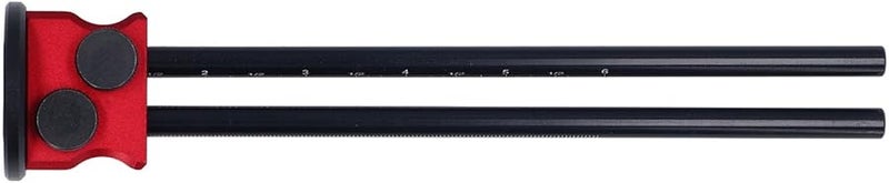 مقياس علام الخشب من سبائك الألومنيوم، قلم تحديد مزدوج الرأس، مسطرة محمولة بتصميم مريح. - Image 3