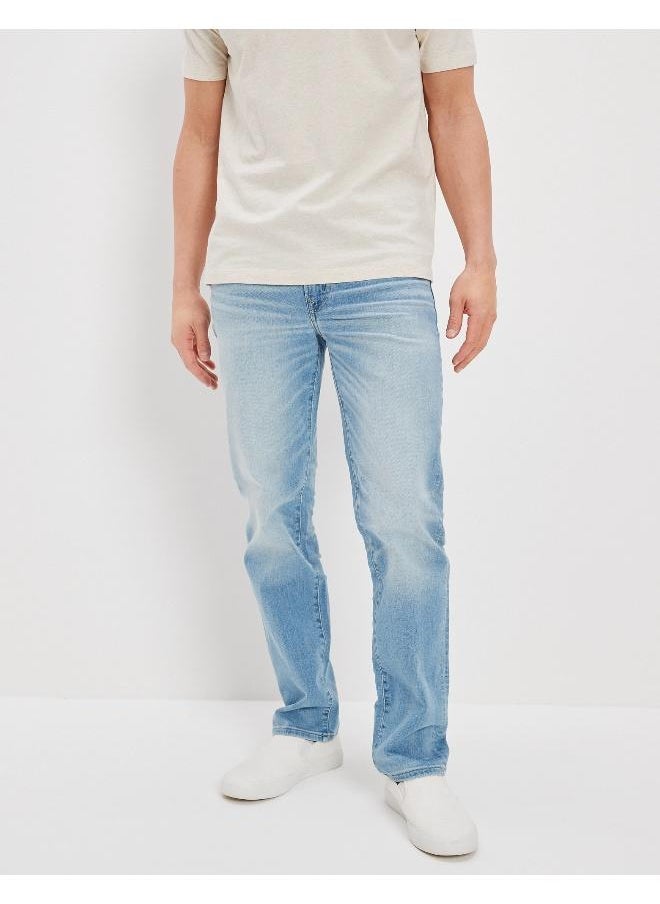 American Eagle - AE AirFlex+ بنطال جينز أصلي مستقيم - Image 1