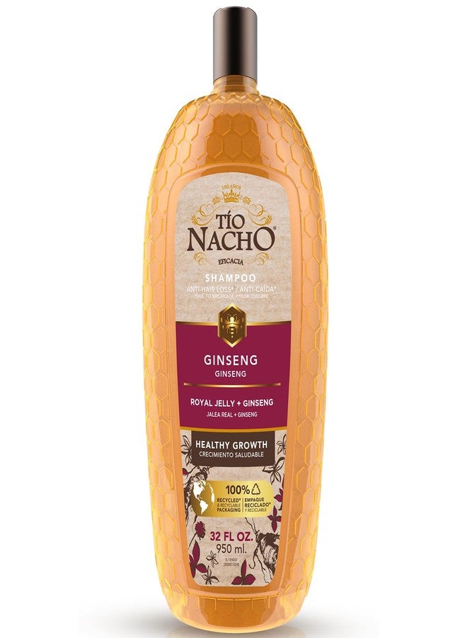 Tio Nacho Tío Nacho Ginseng Shampoo with Royal Jelly - Revitalizing Shampoo for Healthy, Strong Hair, Nourishment, and Hair Care, 32 fl oz - Image 1