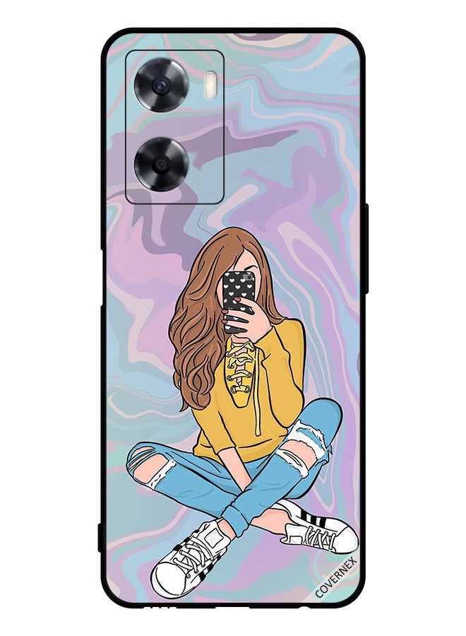 Covernex Protective Case Cover For Oppo A57s Girl Taking Photo - Image 1