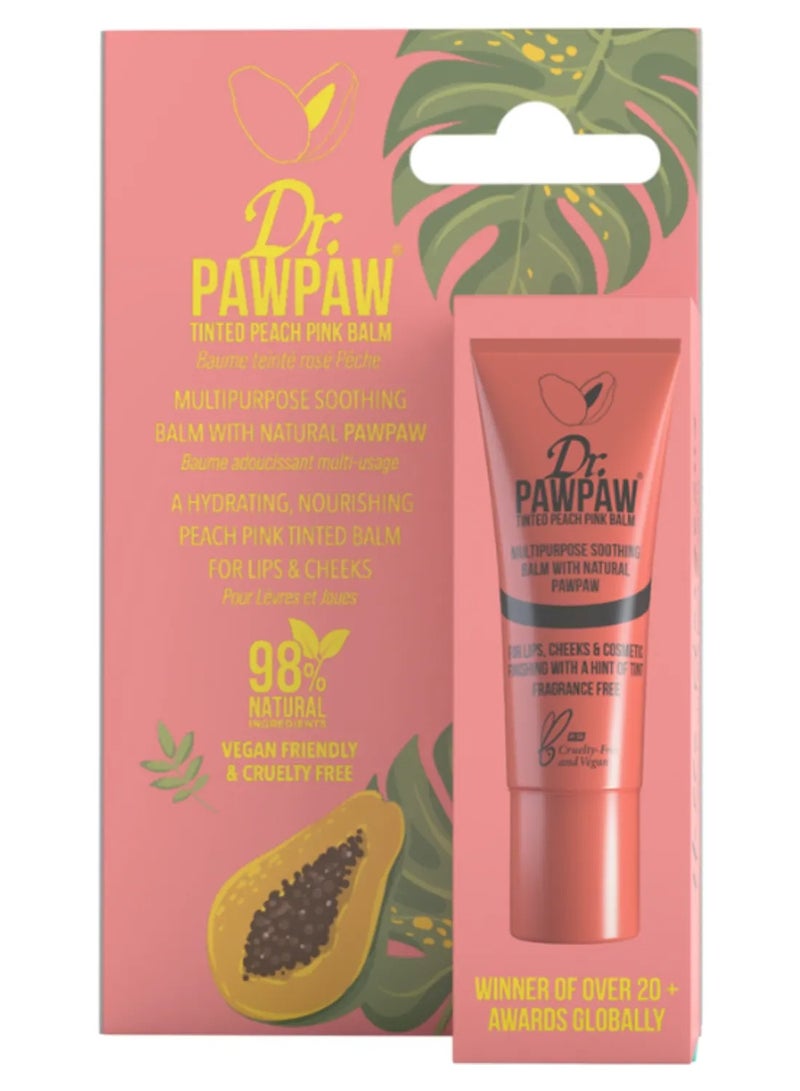 Dr.PAWPAW Dr. Pawpaw Tinted Peach Pink Balm 10ml