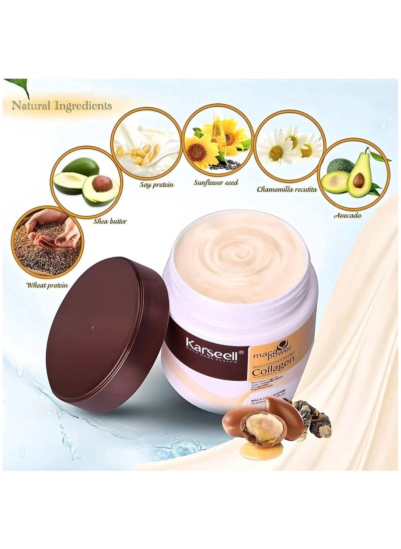 Karseell Collagen Hair Mask 500ml  - Image 3