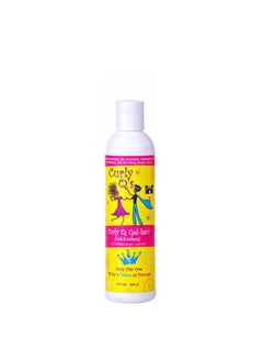 Curls Curly Q'S Gelles'C Kids Hair Jelly Curl Enhancing And Shine Promoting Styler Perfect Frizzfighting Solution For All Curl Types And Textures 8 Oz  - Image 2