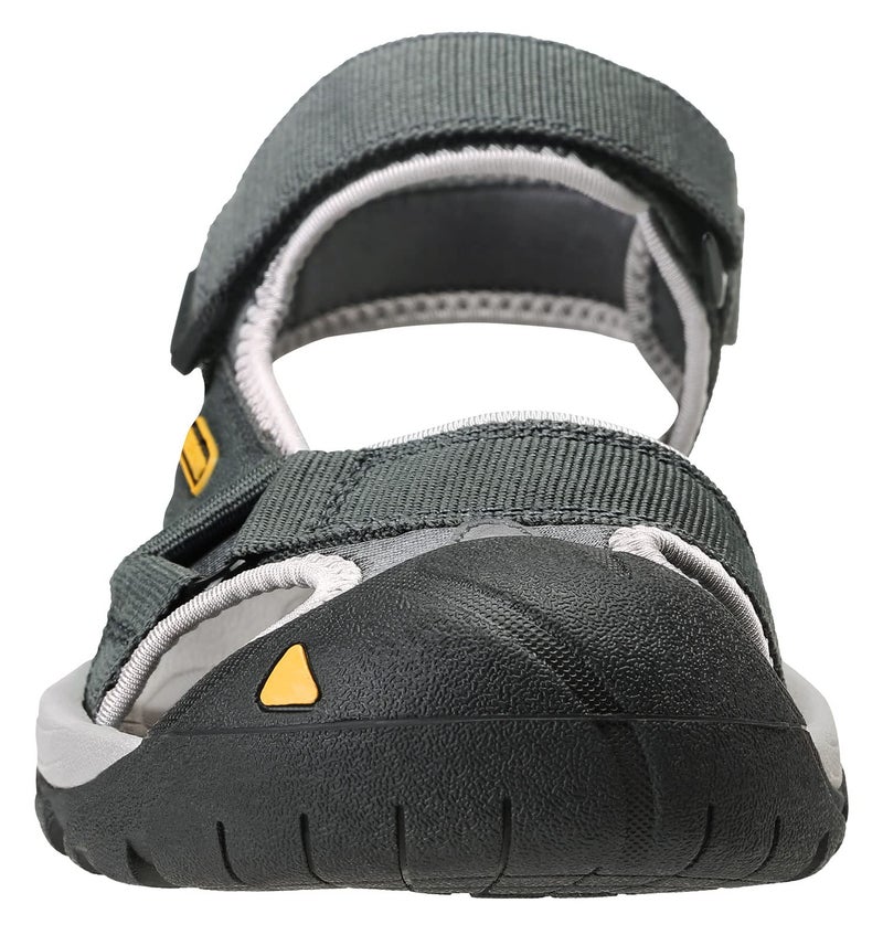 CAMEL CROWN Men's Waterproof Hiking Sandals Closed Toe Water Sandals Athletic Sport Sandals for Summer Outdoor Beach Wading Boat for Hiker Gray 9 - Image 4