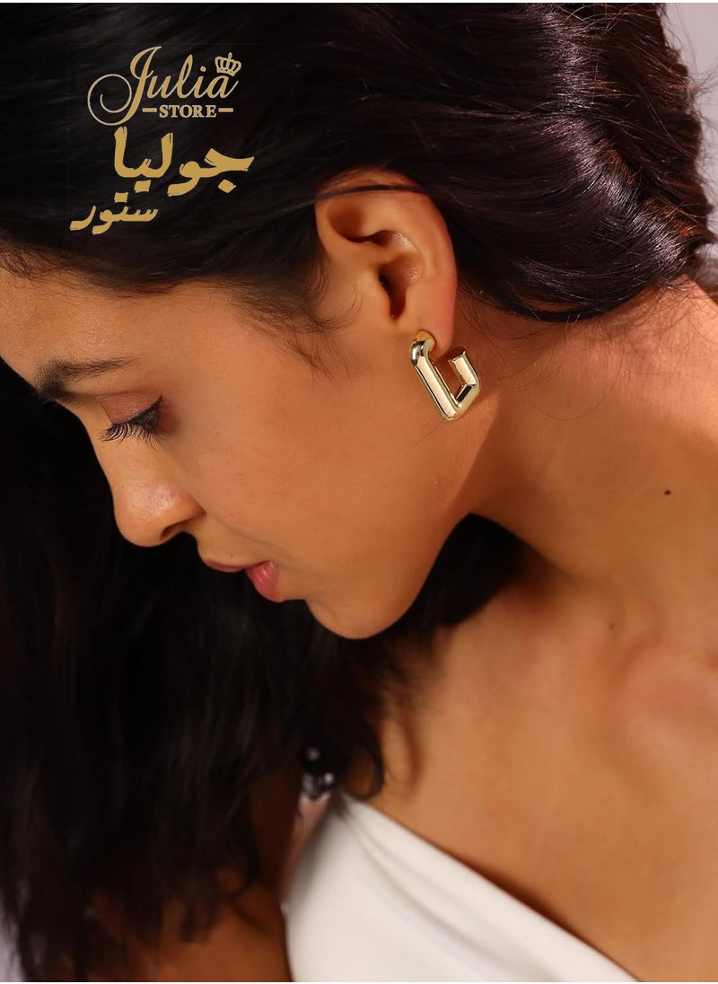 Julia Store Lightweight Hoops Earrings  - Image 5