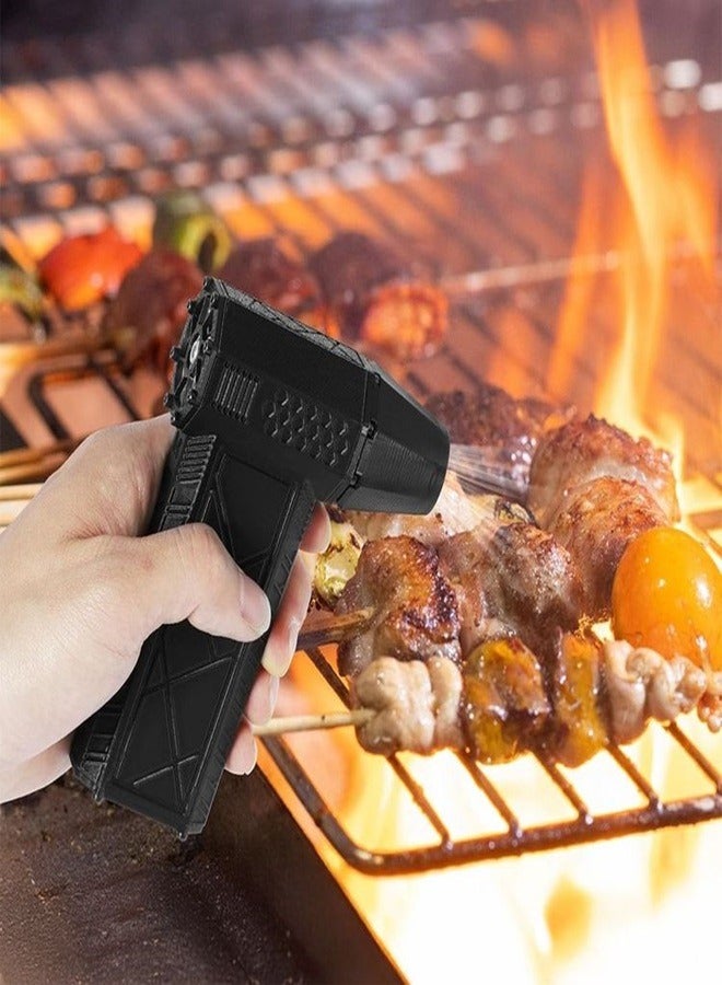 منفاخ هواء 150,000 دورة في الدقيقة، منفاخ هواء فائق السرعة بدون خطوات، منفاخ هواء محمول سريع الشحن، منفاخ هواء للسيارة للتنظيف والتخييم - Image 2