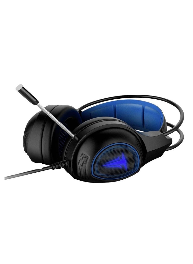 Avalon REVOO Gaming Headset - Stereo Surround Sound - Blue LED Lighting - Image 4