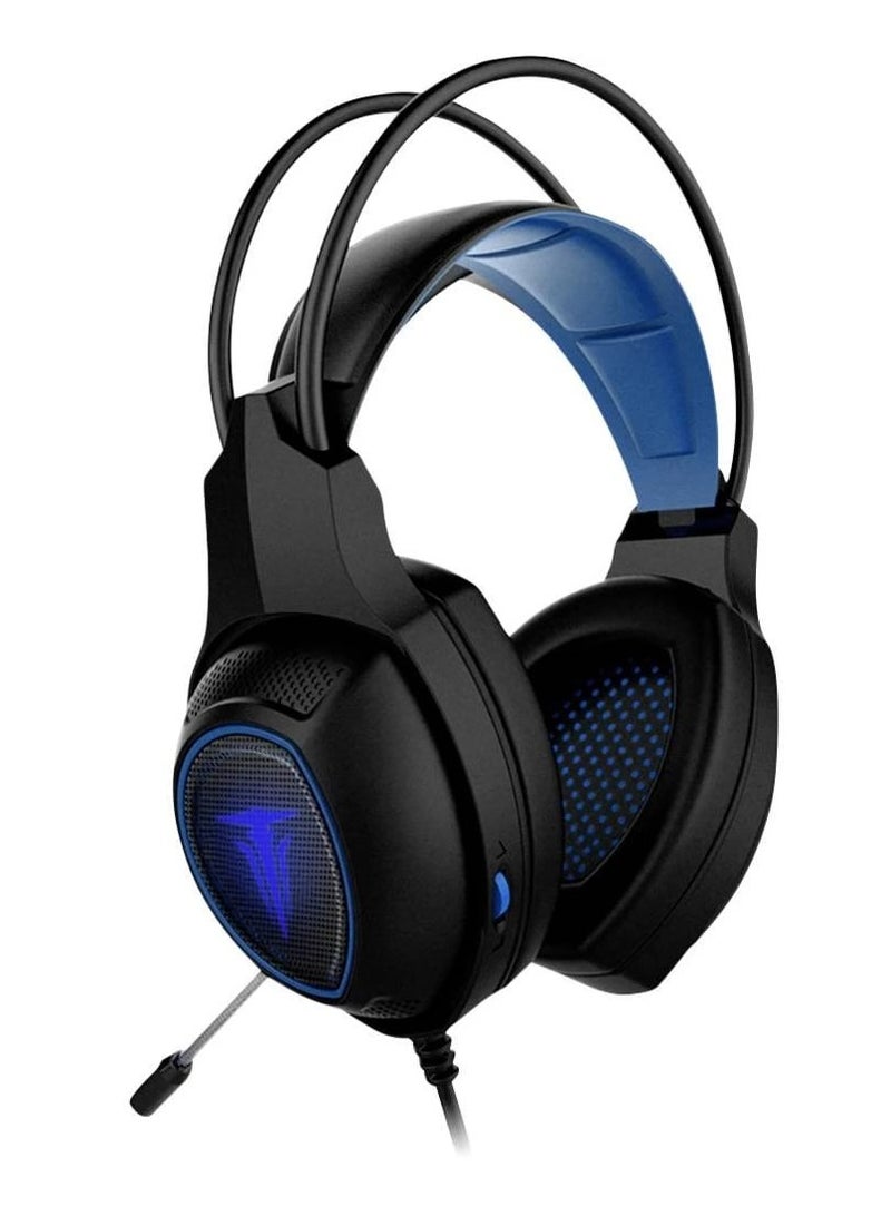 Avalon REVOO Gaming Headset - Stereo Surround Sound - Blue LED Lighting - Image 1