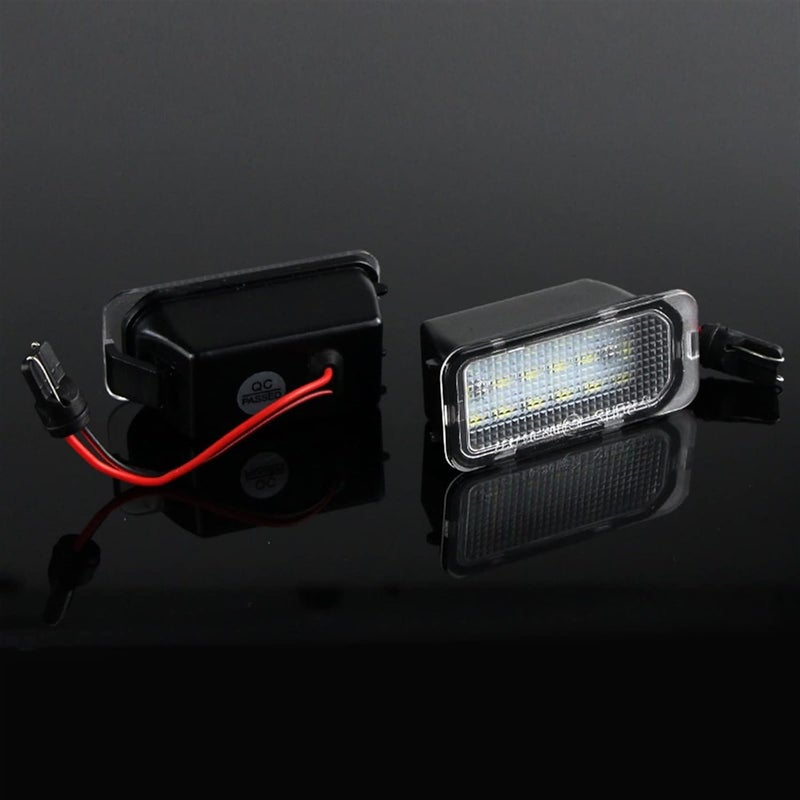 DEMULAX 2PC Number Plate Light License Lamps - Image 1