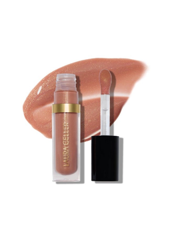 LAURA GELLER NEW YORK Laura Geller Jelly Balm Nourishing Lip Oil Serum Hydrating Lip Boost Treatment Moisturizing Lip Repair Soothe Dry Chapped Lips Mocha Me Crazy  - Image 1