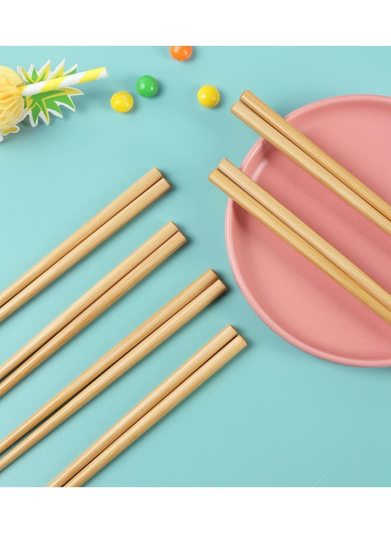 عيدان طعام قصيرة للأطفال، مصنوعة من الخيزران، قابلة لإعادة الاستخدام، مناسبة للتدريب للمبتدئين - 10 أزواج - Image 5