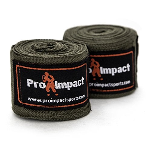 Pro Impact 180 Inch Mexican Style Boxing Hand Wraps – Stretchable Wrist & Knuckle Support for MMA, Muay Thai, Kickboxing, Heavy Bag & Combat Training – Men & Women - Image 1