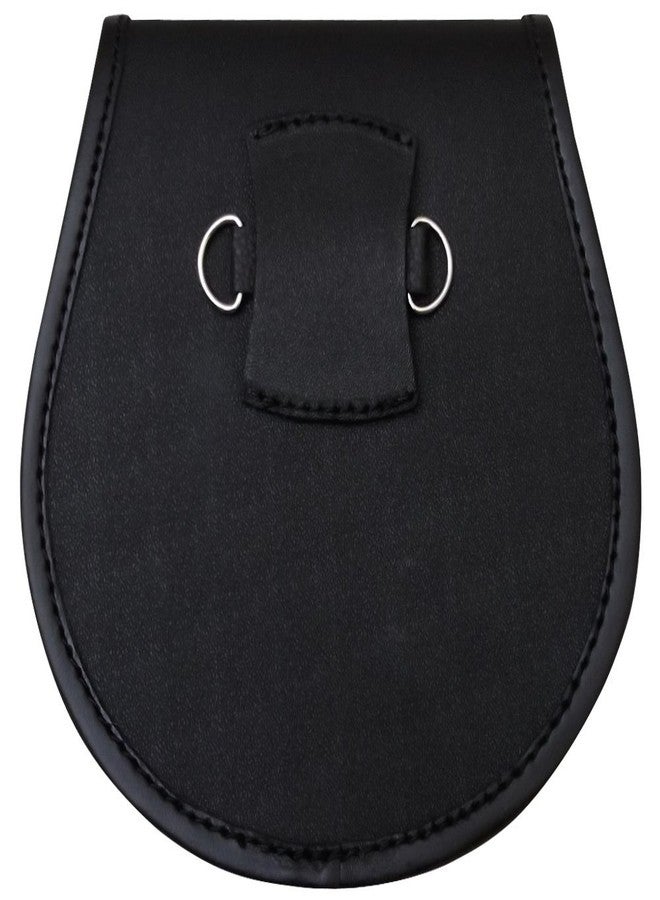 AAR Leather Kilt Sporran Scottish Semi Dress Formal Rabbit Fur Free Leather Belt Chain Multi Design AAR - Image 2