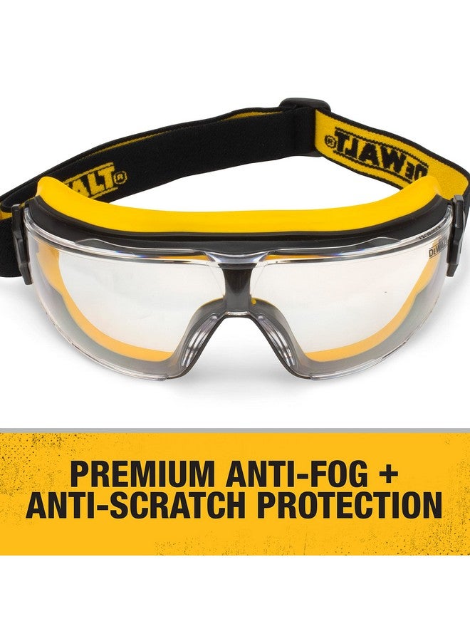 DEWALT DEWALT Safety Goggles, Clear, Anti-Fog, DPG84 - Insulator - Image 3