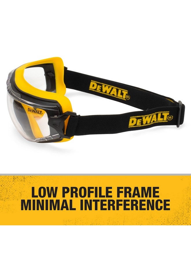 DEWALT DEWALT Safety Goggles, Clear, Anti-Fog, DPG84 - Insulator - Image 4
