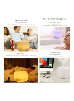 Arabest Arabest 500ml Essential Oil Diffuser with Remote Control, Ultrasonic Aromatherapy, Mist Humidifier with Color LED Lights, Waterless Auto Shut-off  - Image 4