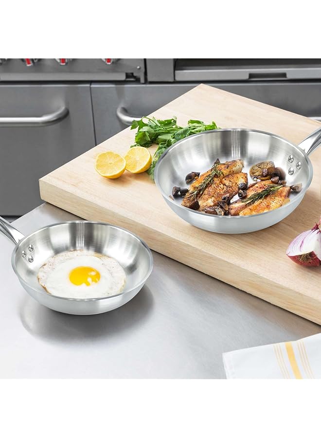 chefset Stainless Steel 18/10 Fry Pan With Out Lid 26 Cm, Frying Pan,Ci5012 - Image 5