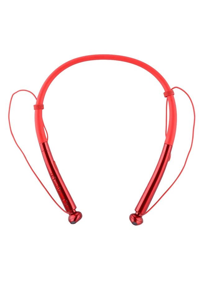 Thoraya V4.2 Bluetooth Headphones Waterproof HBQ Q14 Flexible Neckband Magnetic Design Headset(Red)  - Image 5
