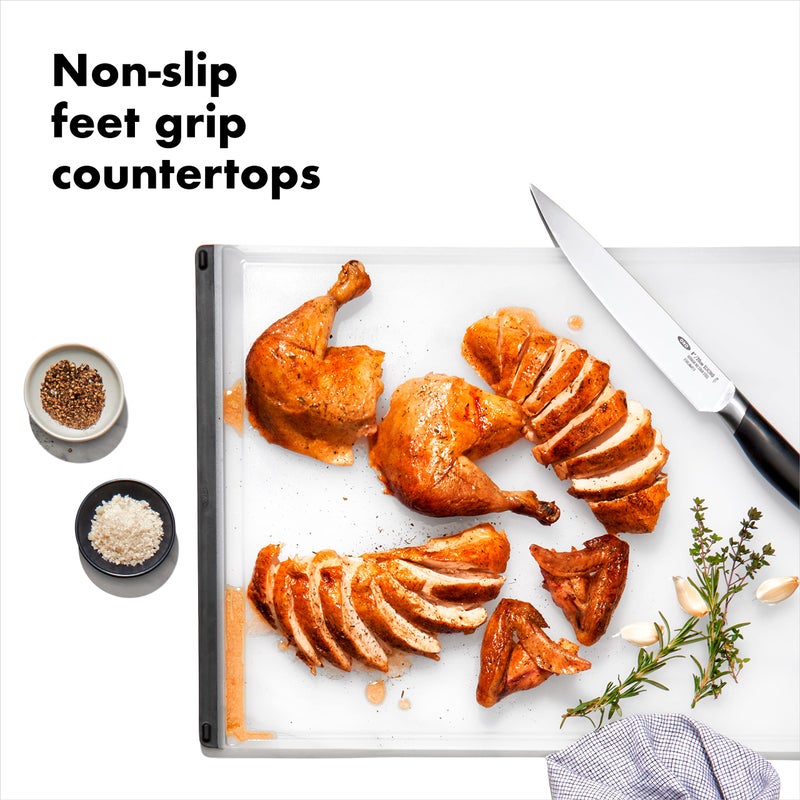 OXO Good Grips Plastic Carving & Cutting Board - Image 3
