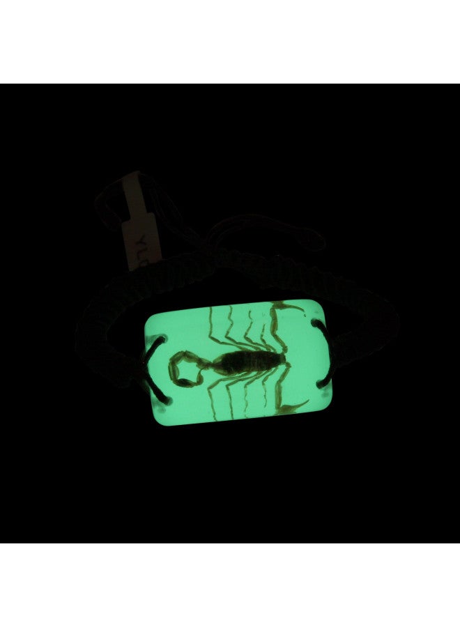 REALBUG Gold Scorpion Bracelet, Glow in The Dark, 10 inches - Image 2