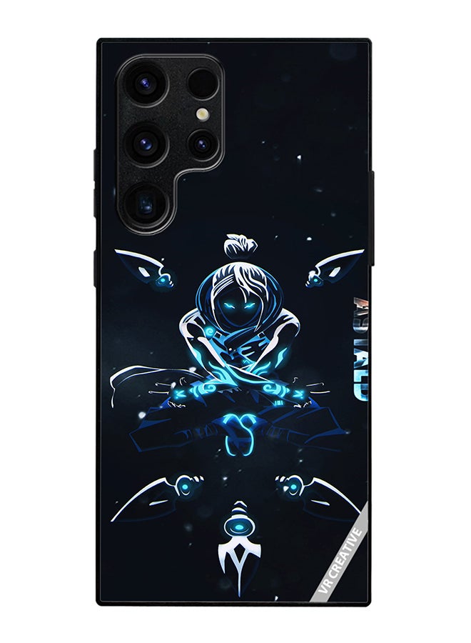 VR CREATIVE Protective Case Cover For Samsung Galaxy S25 Ultra Jett Valorant Design Multicolour