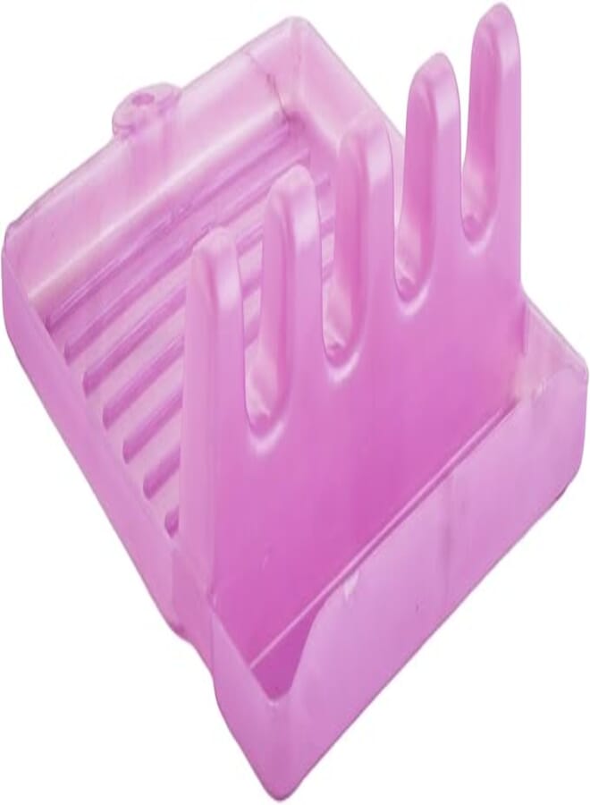 Spaceshoop Plastic Distribution Kit Holder, Purple Worl-416