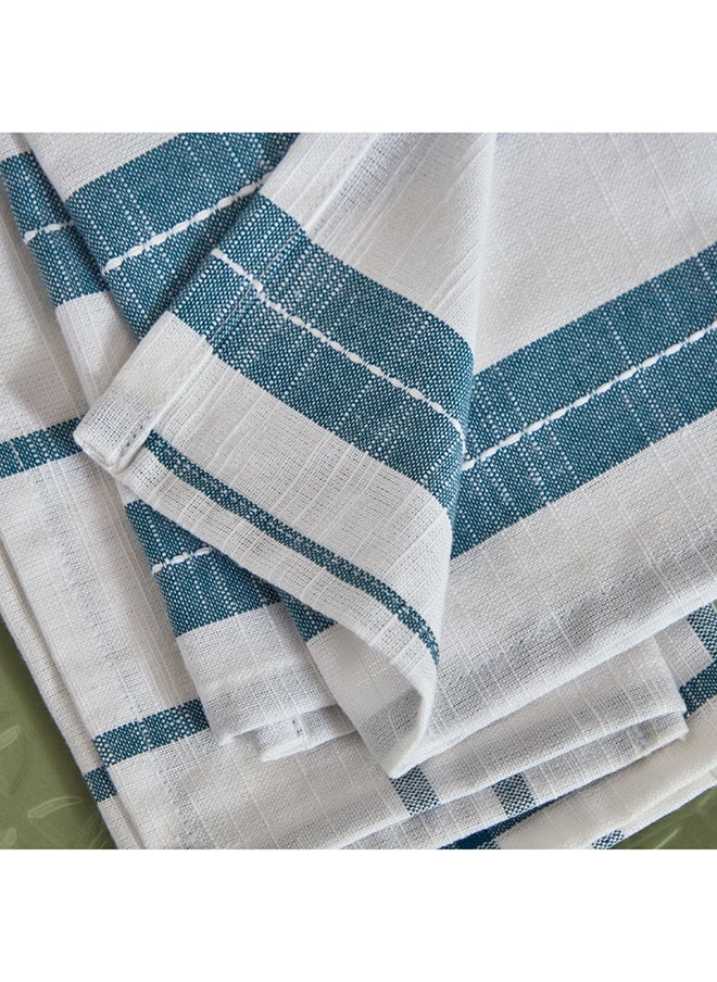 Home Box Home Box Harley Azure Cotton 2-Piece Table Napkin Set 40 x 40 cm  - Image 3