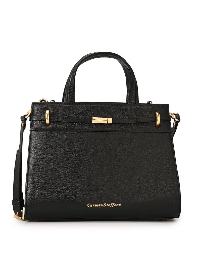 كارمن ستيفنز حقيبة سوداء كلاسيكية