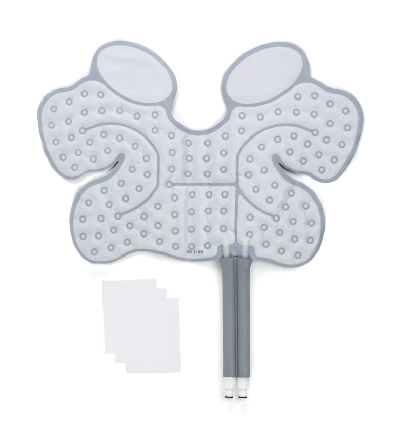 Ossur Cold Rush Cold Therapy Foot and Ankle Pad Ergonomic Pad for PostOperative Pain and Swelling Works with Cryotherapy and Cold Therapy Machines Includes Hose Connectors and Elastic Straps - Image 3