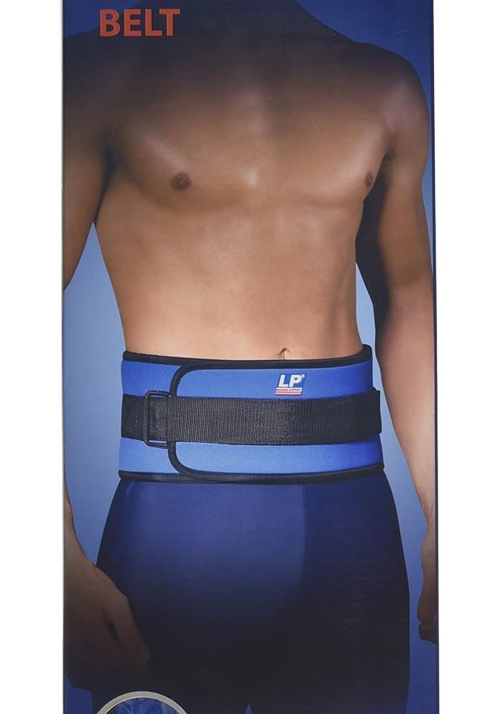 LP Support 780 Deluxe 6" Weight Lifting Belt - Blue - Image 1