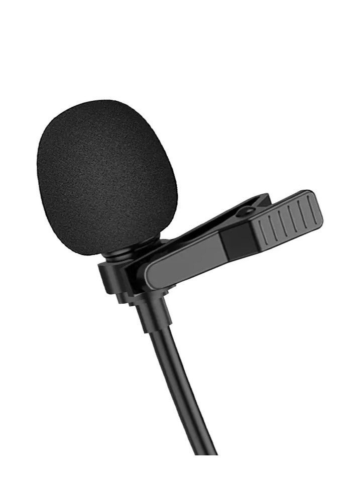 KAKUSIGA KSC-763 Type-C Wired Lavalier Microphone, 2m Clip-On Lapel Mic - Image 4