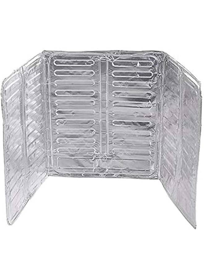 حاجز الدهون والطرطشة للبوتجاز، تصميم عملي يحمي الجدران وسطح المطبخ من تناثر الزيت أثناء الطهي، سهل التركيب والتنظيف ومناسب للاستخدام اليومي - Image 1