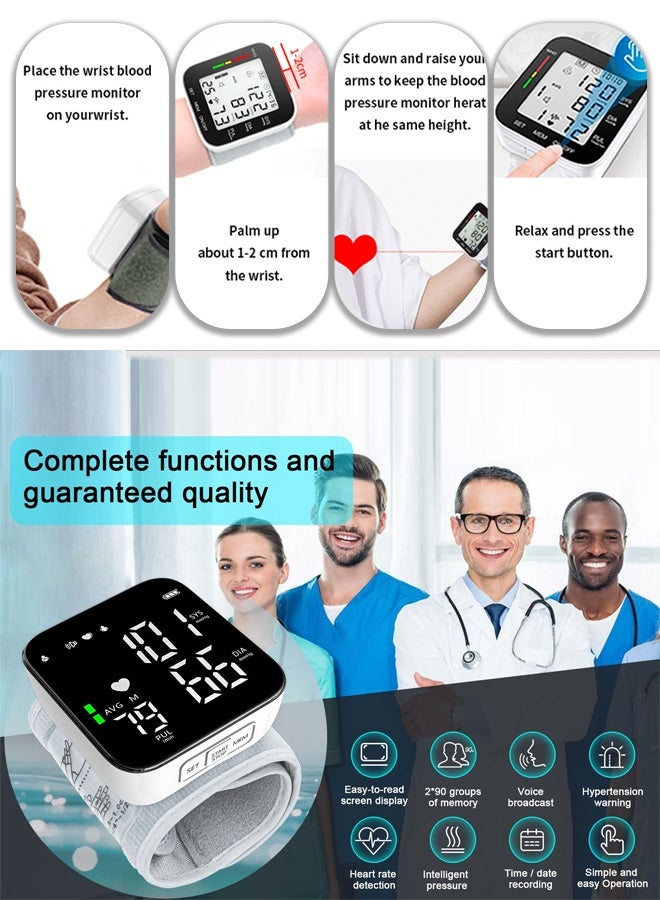 Fully automatic smart HD electronic blood pressure monitor, blood pressure and blood glucose monitor, National Day special offer Electronics & Mobile Devices / Wearable Technology / Smartwatches & Accessories / Smartwatches Electronics & Mobile Devices / Wearable Technology / Fitness Trackers & Accessories / Fitness Trackers lhm fvhk js sjhdg - Image 2