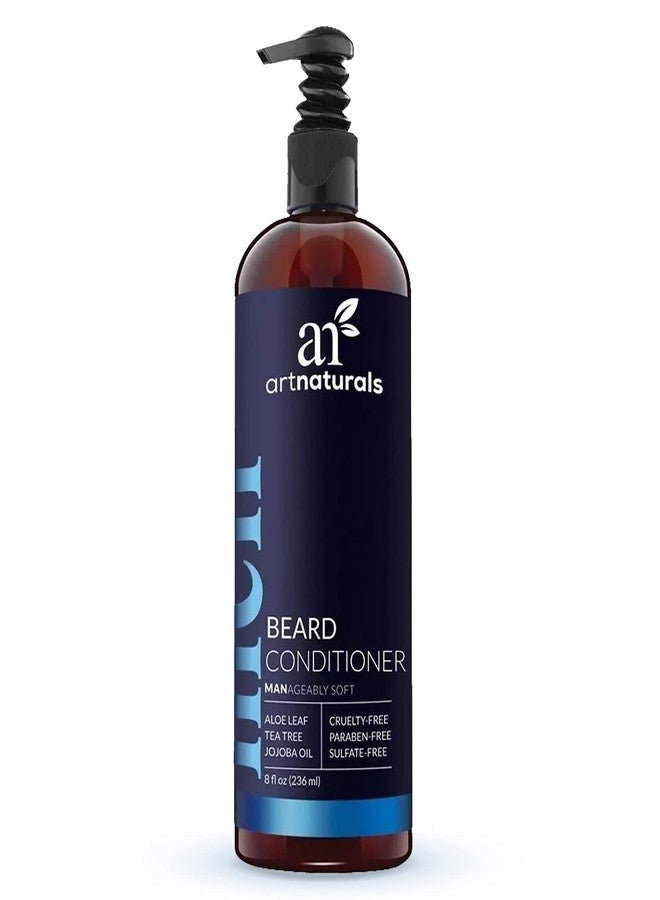 Artnaturals Natural Beard Deep Conditioner - (8 Fl Oz / 236ml) - Infused with Aloe Vera, Tea Tree and Jojoba Oil - Image 1