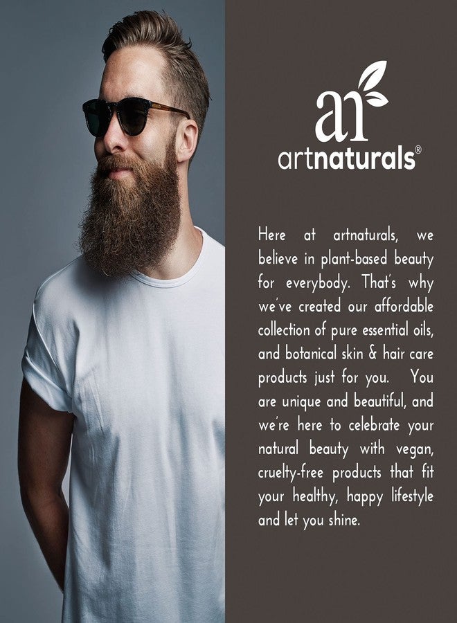 Artnaturals Natural Beard Deep Conditioner - (8 Fl Oz / 236ml) - Infused with Aloe Vera, Tea Tree and Jojoba Oil - Image 5