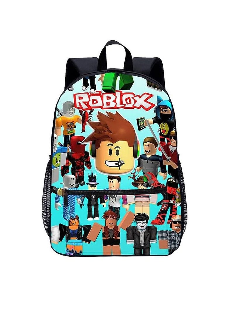 Backpack School with Lunch Box Student Bookbag Shcool Bag for Kids Boys AB087 - Image 2