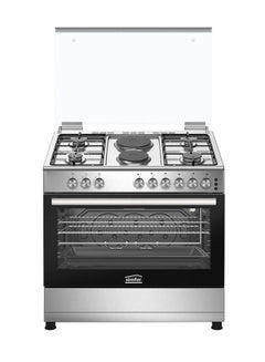 Simfer Gas Electric Cooker 90x60 4-Tecna Gas-Burner 2 Electric Hot ...