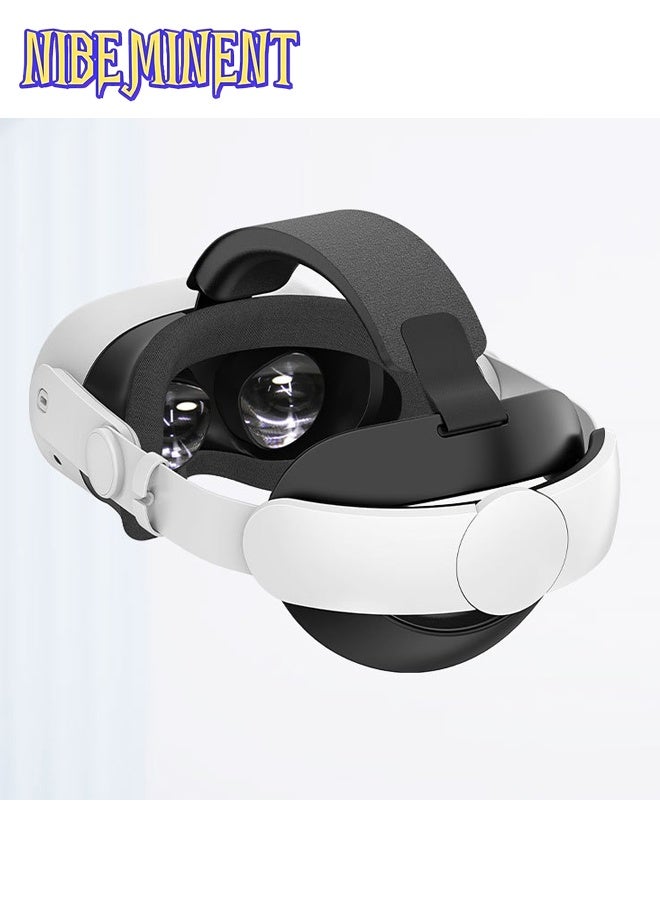 Head Strap Compatible with Meta Quest 3/3S, Adjustable Headband Replacement Strap for Oculus Quest 3