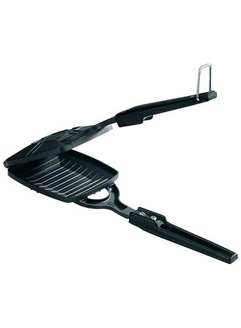 VINOD Zest 3 Layer Non-Stick Aluminum Sandwich Maker Toaster - 3mm Thickness, Metal Spoon Friendly, Heat Resistant Handle, Gas Compatible, PFOA Free - Image 3