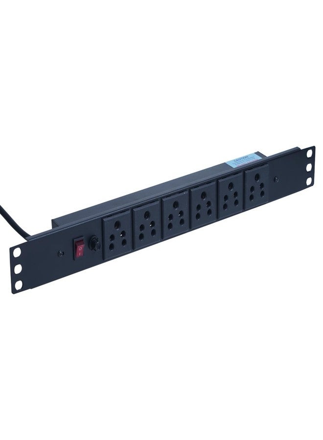 SR-Link وحدة توزيع الطاقة لخزانة الخادم (5 أمبير، 6 مقابس، كابل بطول 1.5 متر) - Image 2