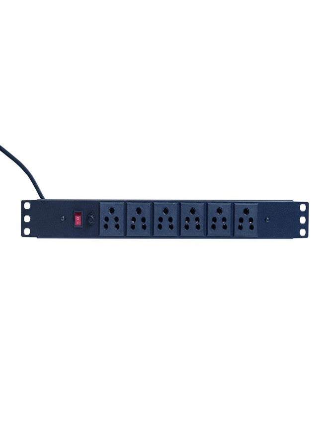 SR-Link وحدة توزيع الطاقة لخزانة الخادم (5 أمبير، 6 مقابس، كابل بطول 1.5 متر) - Image 1