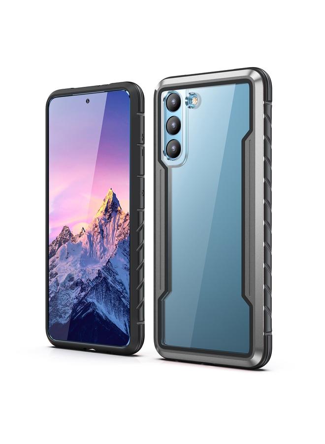 إيباكي جراب لهاتف Samsung Galaxy S22 5G Thunder Series بإطار من الألومنيوم + مصد TPU + جراب شفاف مقاوم للصدمات من البولي كربونات - Image 1