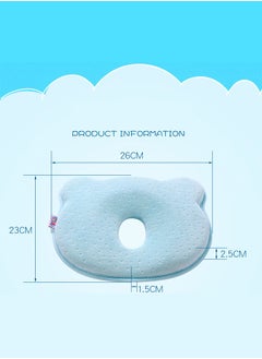 HaveDream Baby Pillow, Baby Memory Pillow, Newborn Shaping Pillow - (Blue 23cm*26cm)  - Image 2