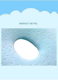 HaveDream Baby Pillow, Baby Memory Pillow, Newborn Shaping Pillow - (Blue 23cm*26cm)  - Image 3