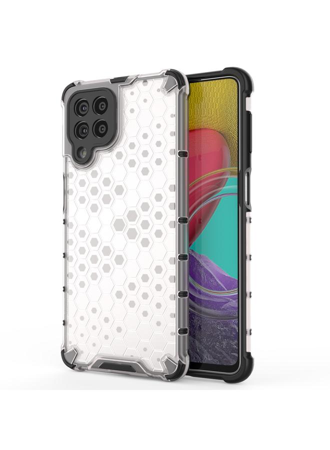 erorex Case For Samsung Galaxy M53 5G Shockproof Honeycomb PC + TPU Phone Case - Image 1