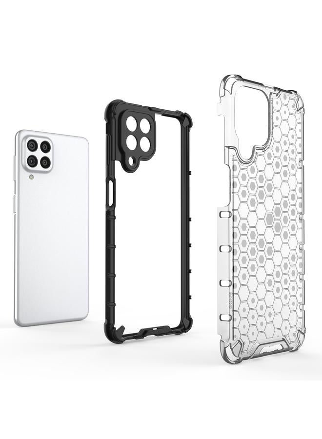 erorex Case For Samsung Galaxy M53 5G Shockproof Honeycomb PC + TPU Phone Case - Image 3