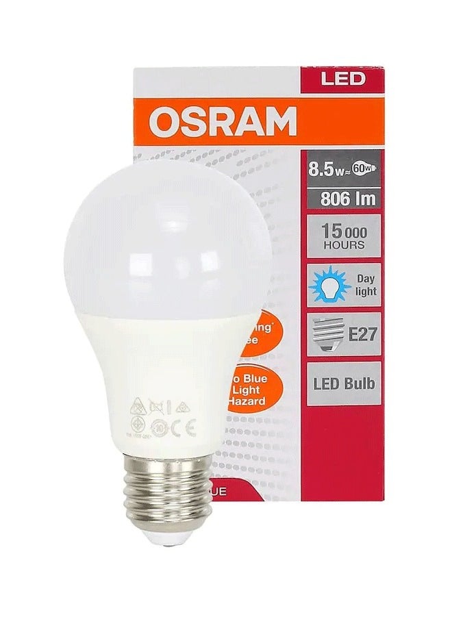 E27 8.5W Day Light Screw Base 6500K LED Bulb