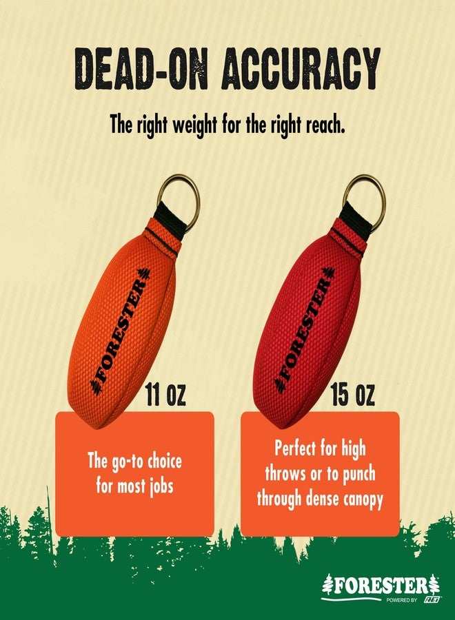 FORESTER Professional Arborist Throw Line Kit 15oz | Tree Felling Equipment with Arborist Throw Bag | Throw Rope, Throw Weight - Image 4